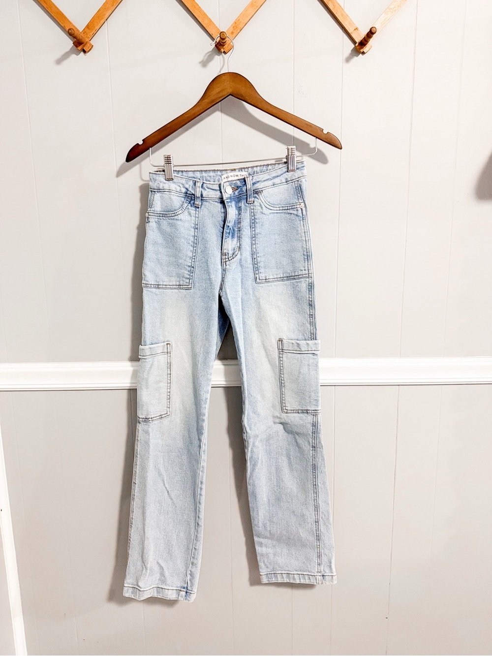 And Now This High Rise Utility Jeans - Picture 5 of 12